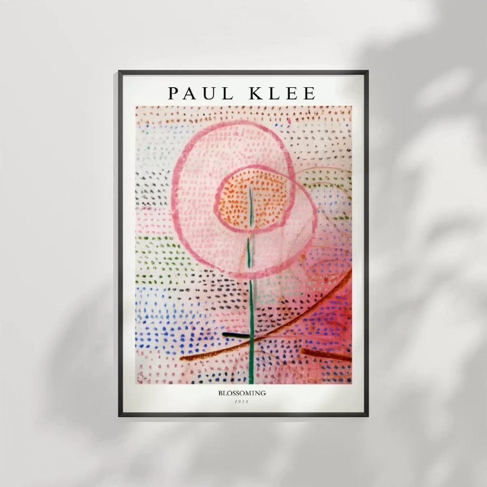 Paul Klee Blossoming Poster