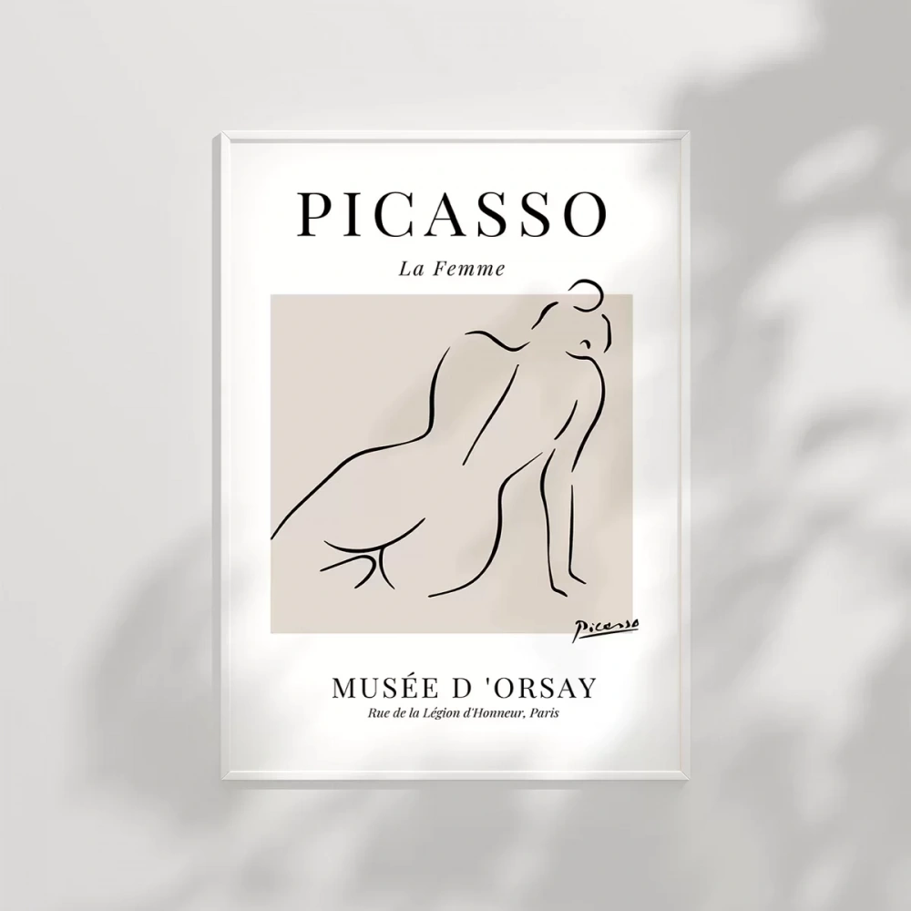 Picasso La Femme Poster