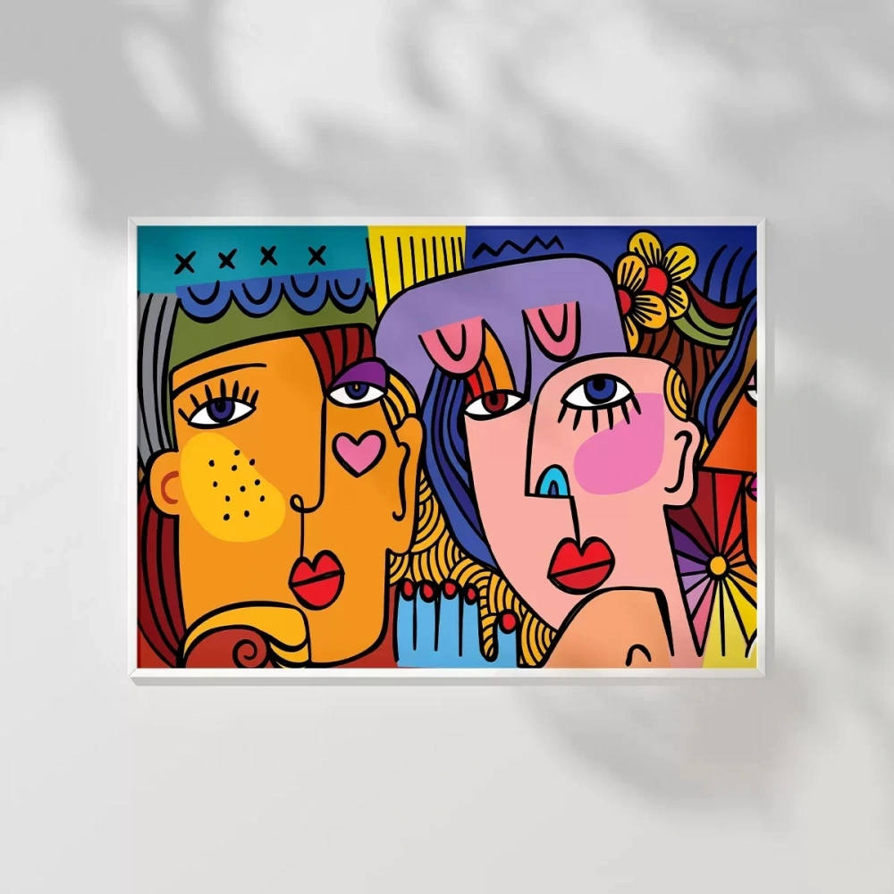 Renklerin Diyaloğu Poster