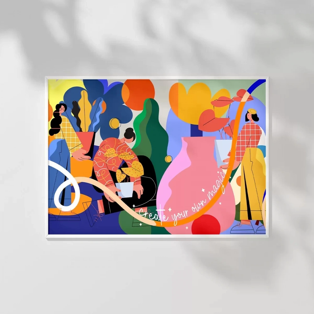 Renkli Hayaller Poster