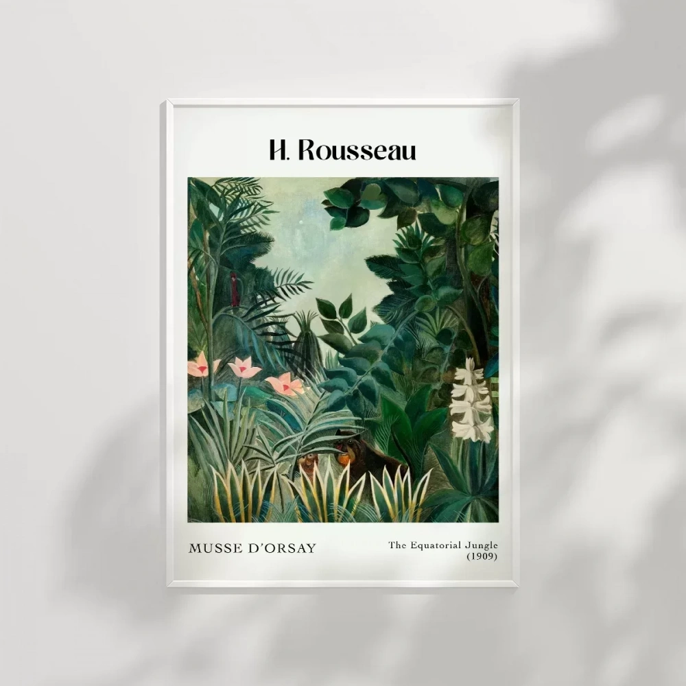 Rousseau Ekvator Ormanı Poster
