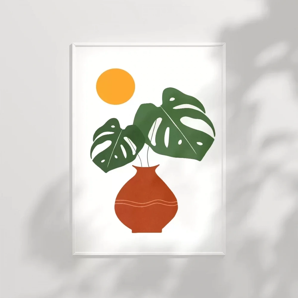 Saksıda Palmiye Poster