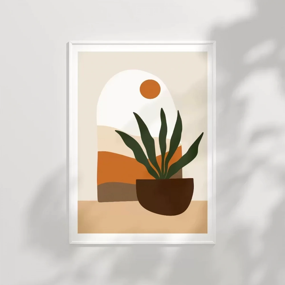 Saksıda Sansevieria Poster