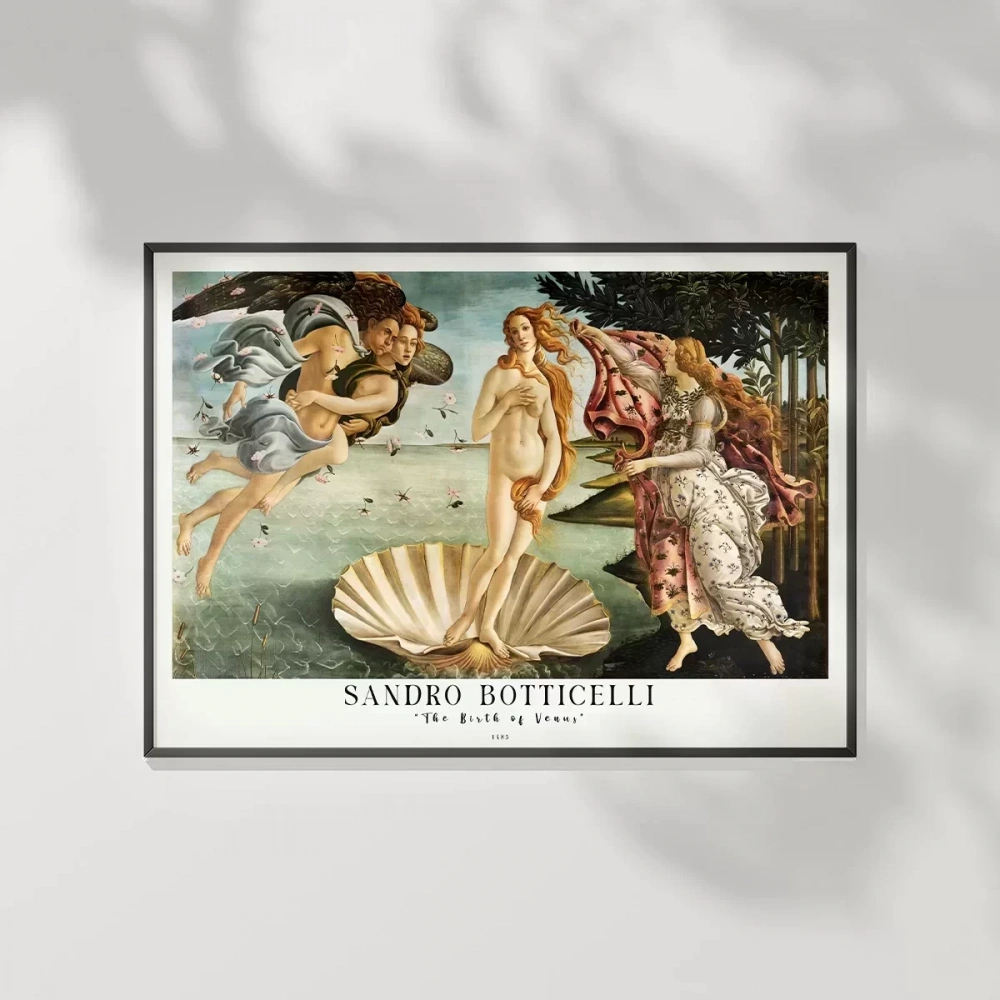 Sandro Botticelli Venüsün Doğuşu 2 Poster