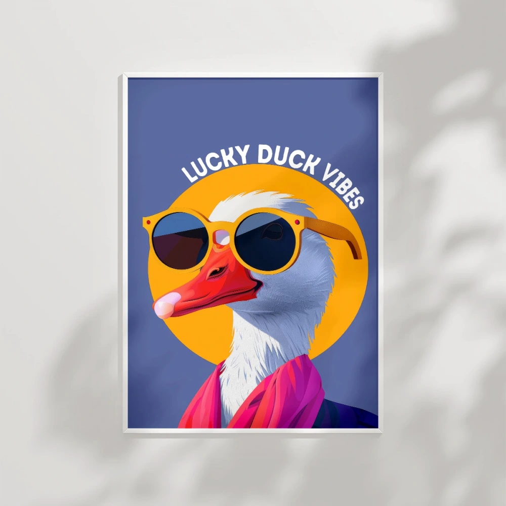 Şanslı Ördek Vibeleri Poster