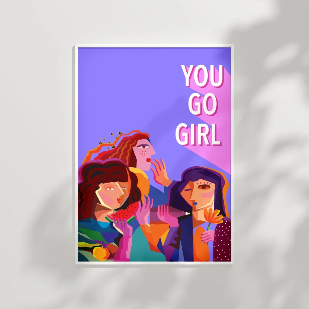 Sen Harikasın Kız Poster