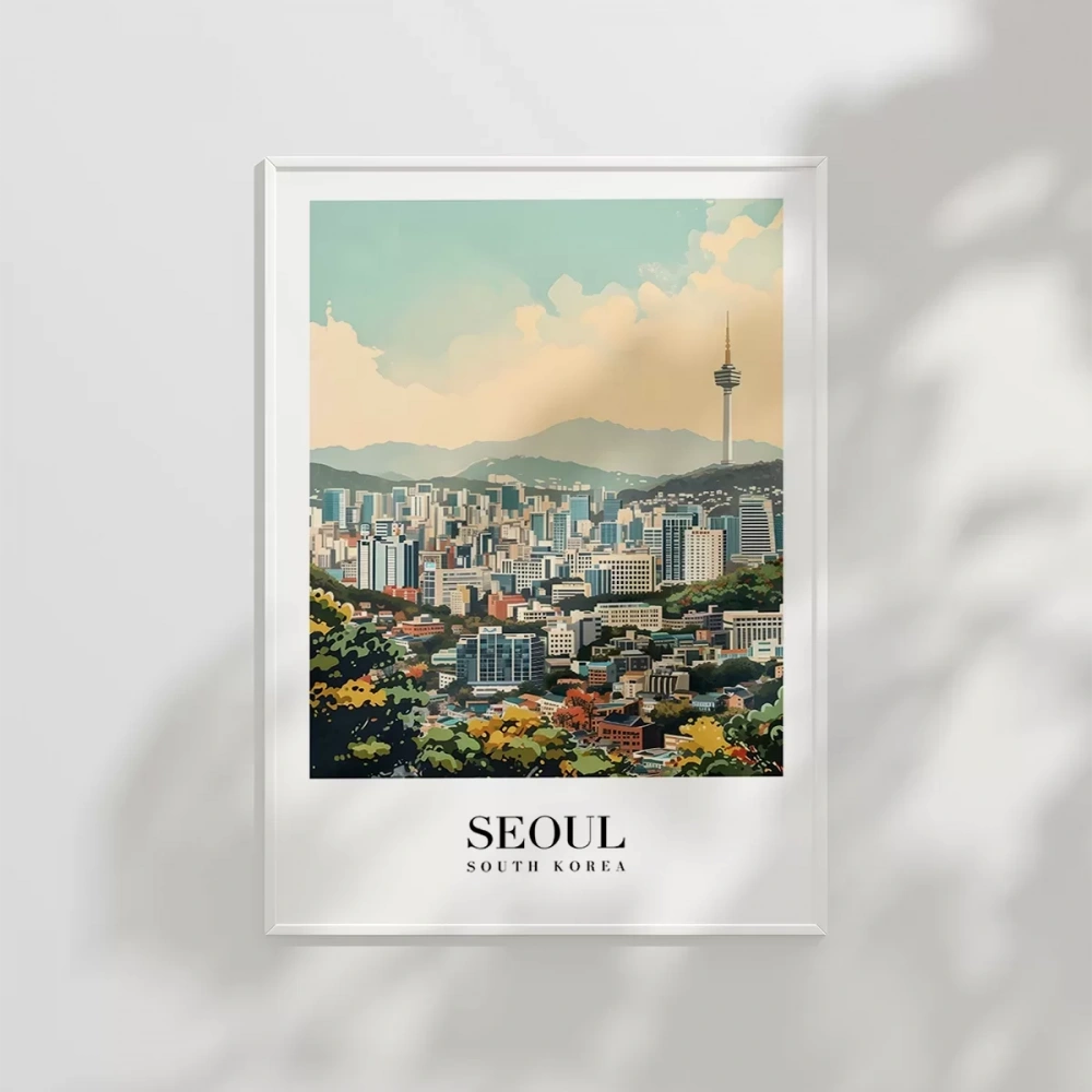 Seulun Modern Mimarisi Poster