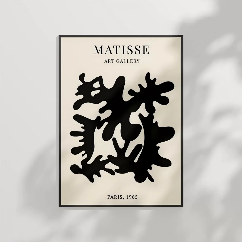 Siyah Biçimlerin Dansı Poster