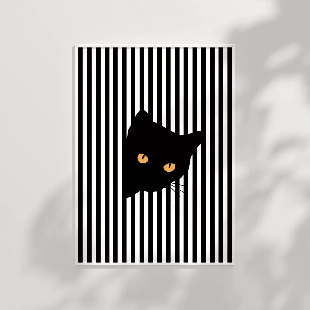 Siyah Kedinin Gizemi Poster