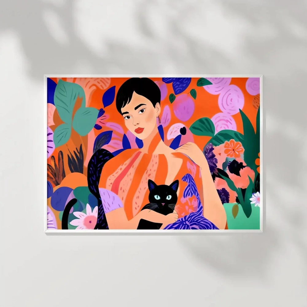 Siyah Kedinin Sırrı Poster