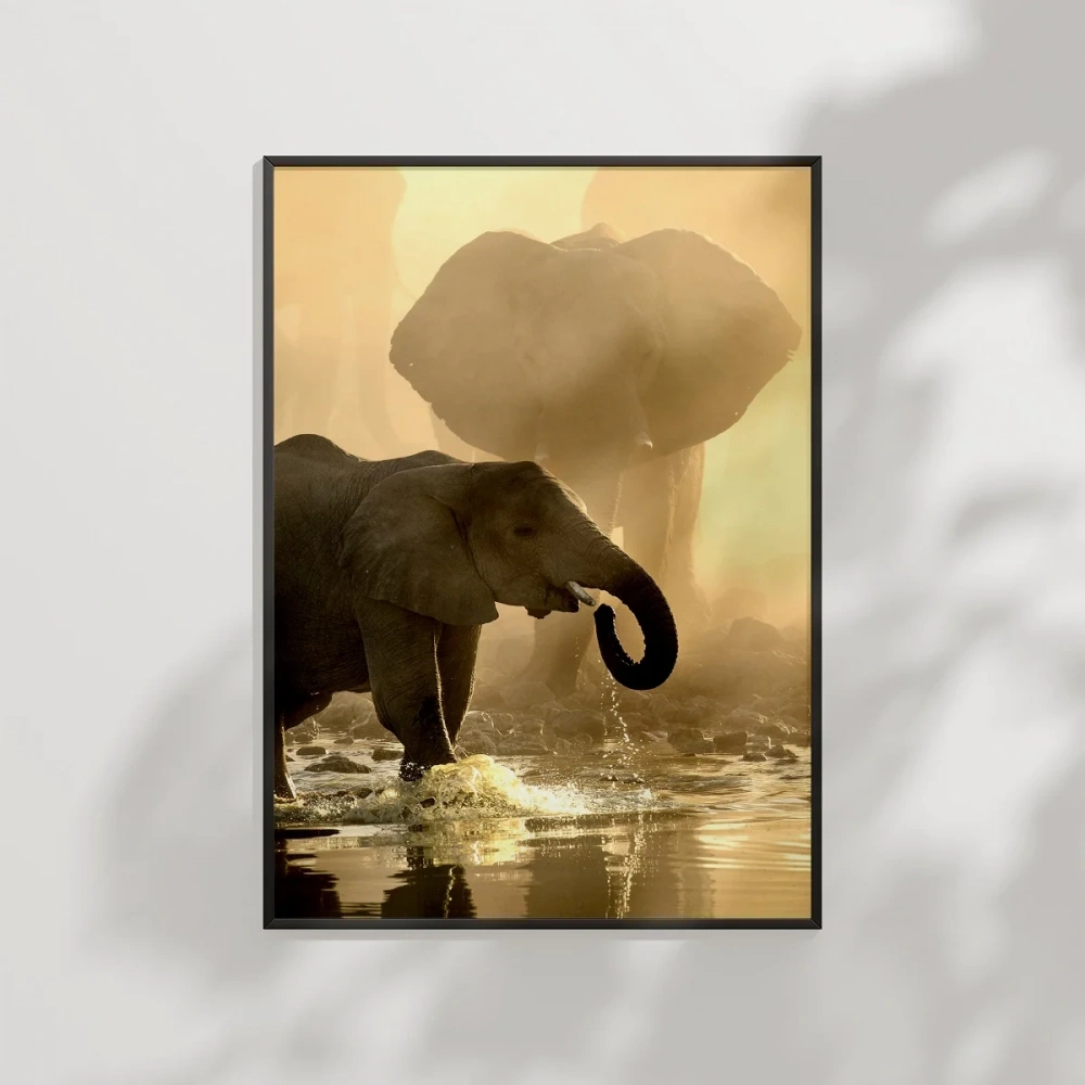 Sulak Alanda Fil Poster