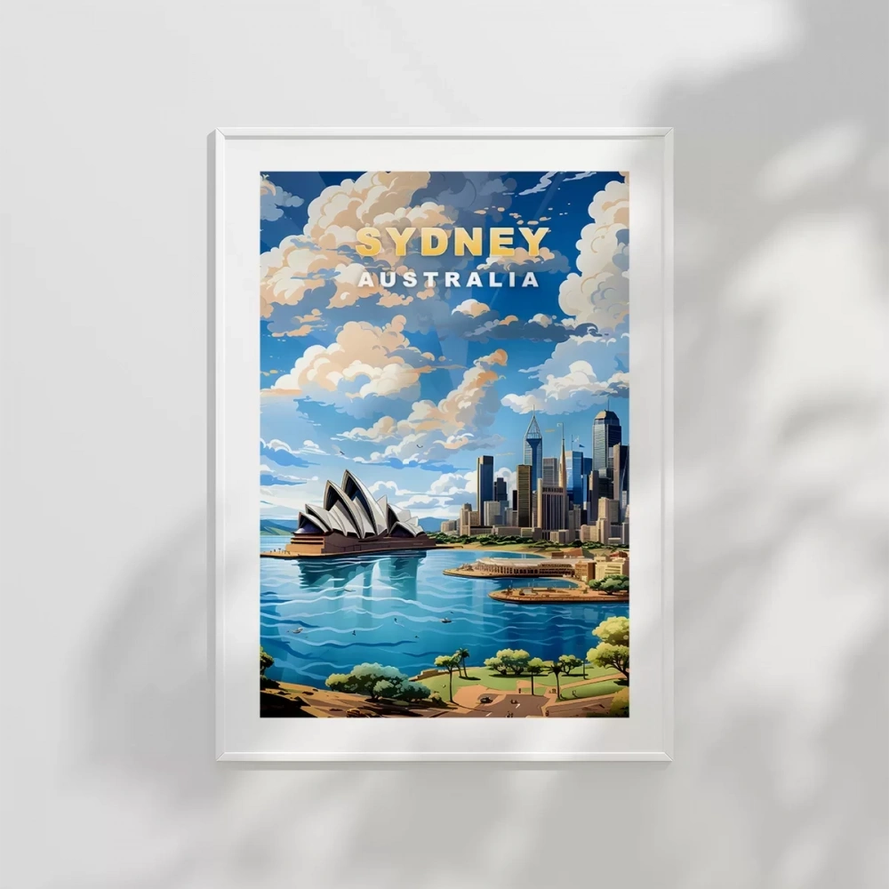 Sydney Limanı ve Opera Binası Poster