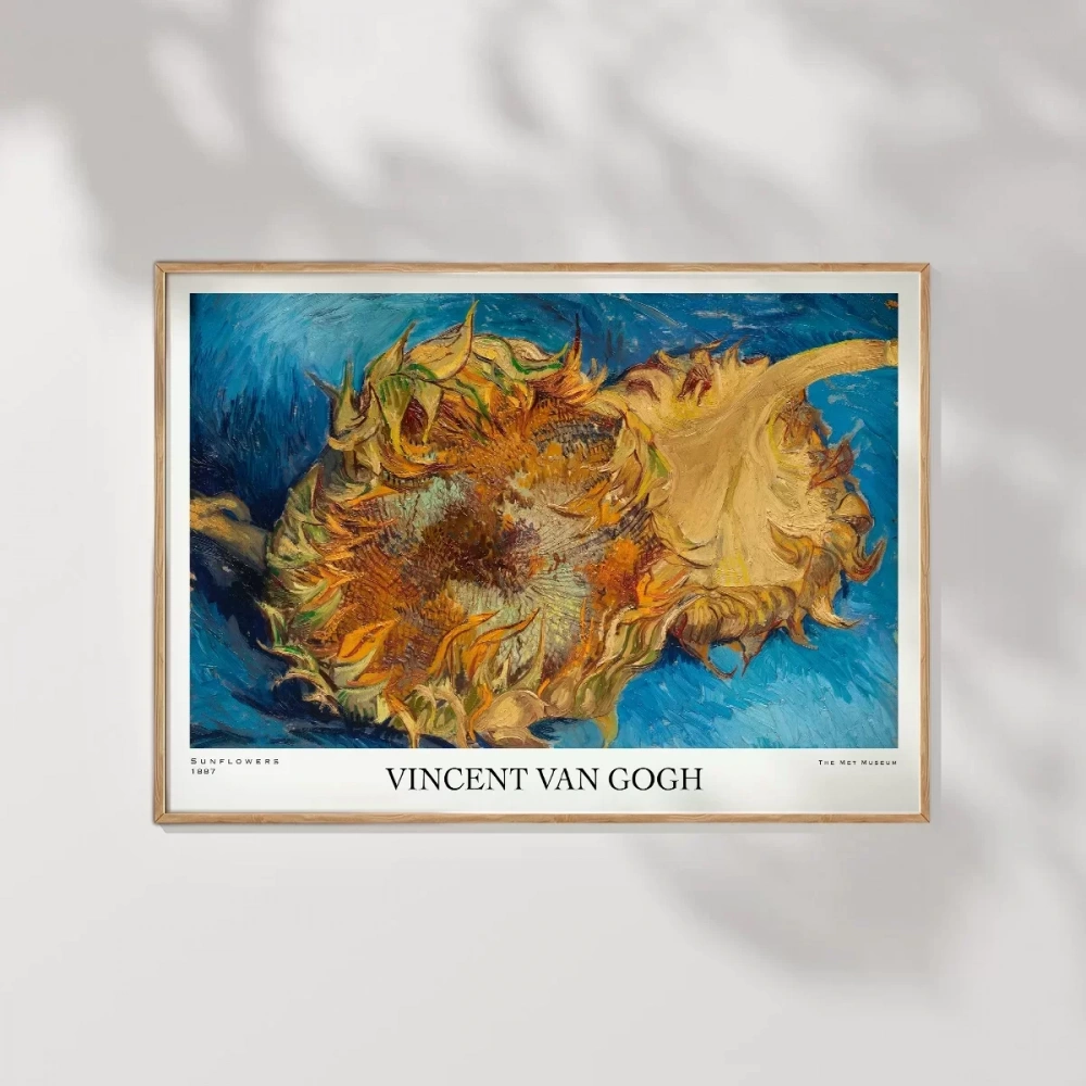 Van Gogh Ayçiçekleri 1 Poster