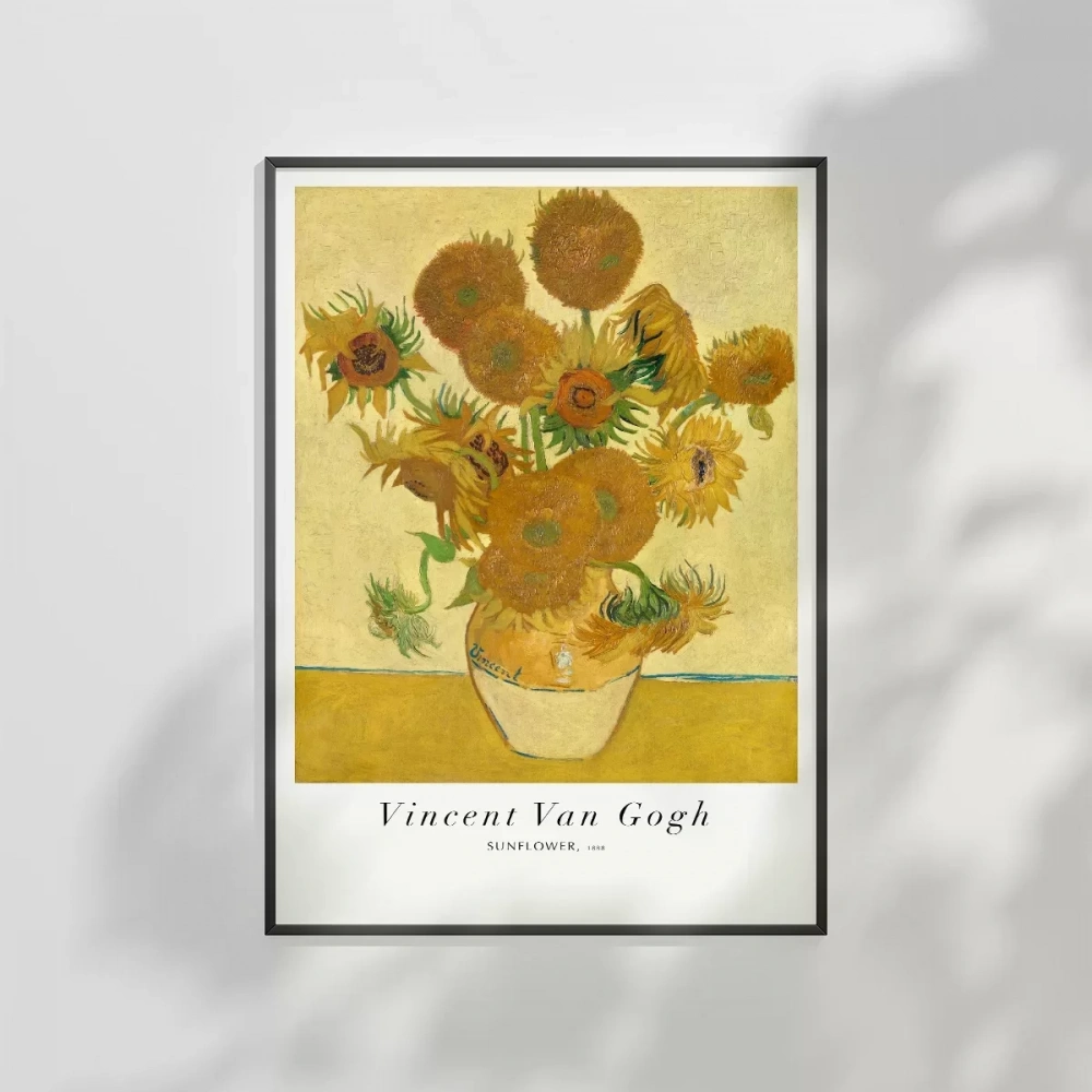 Van Gogh Ayçiçekleri Poster