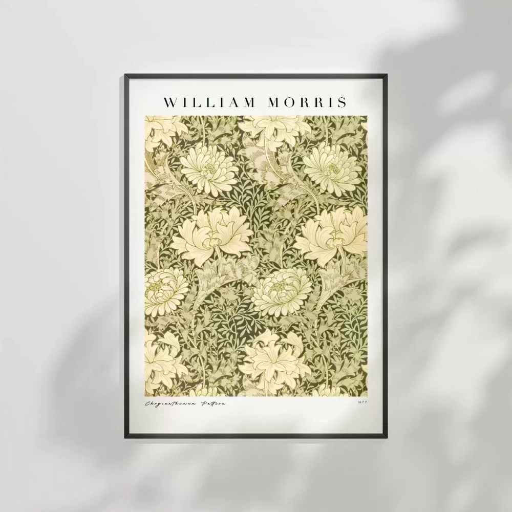 William Morris Kasımpatı Deseni Poster