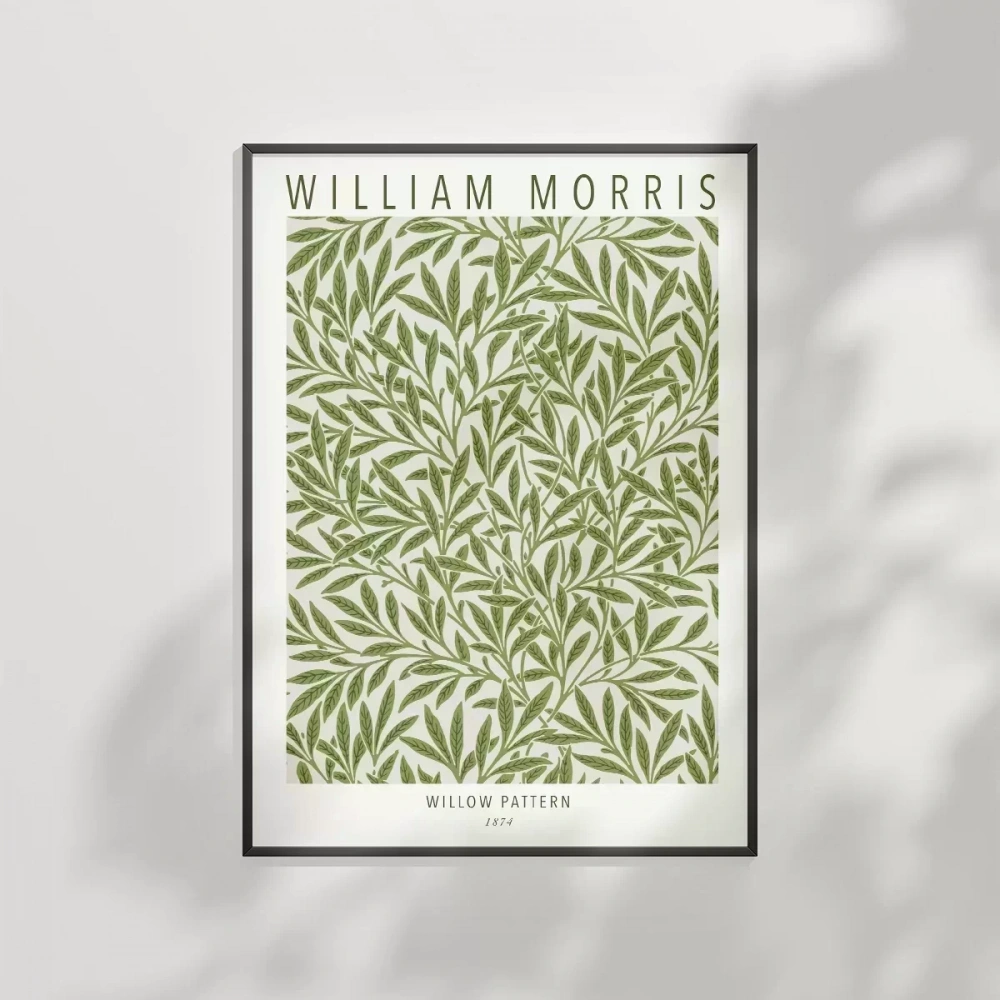 William Morris Willow Pattern Poster