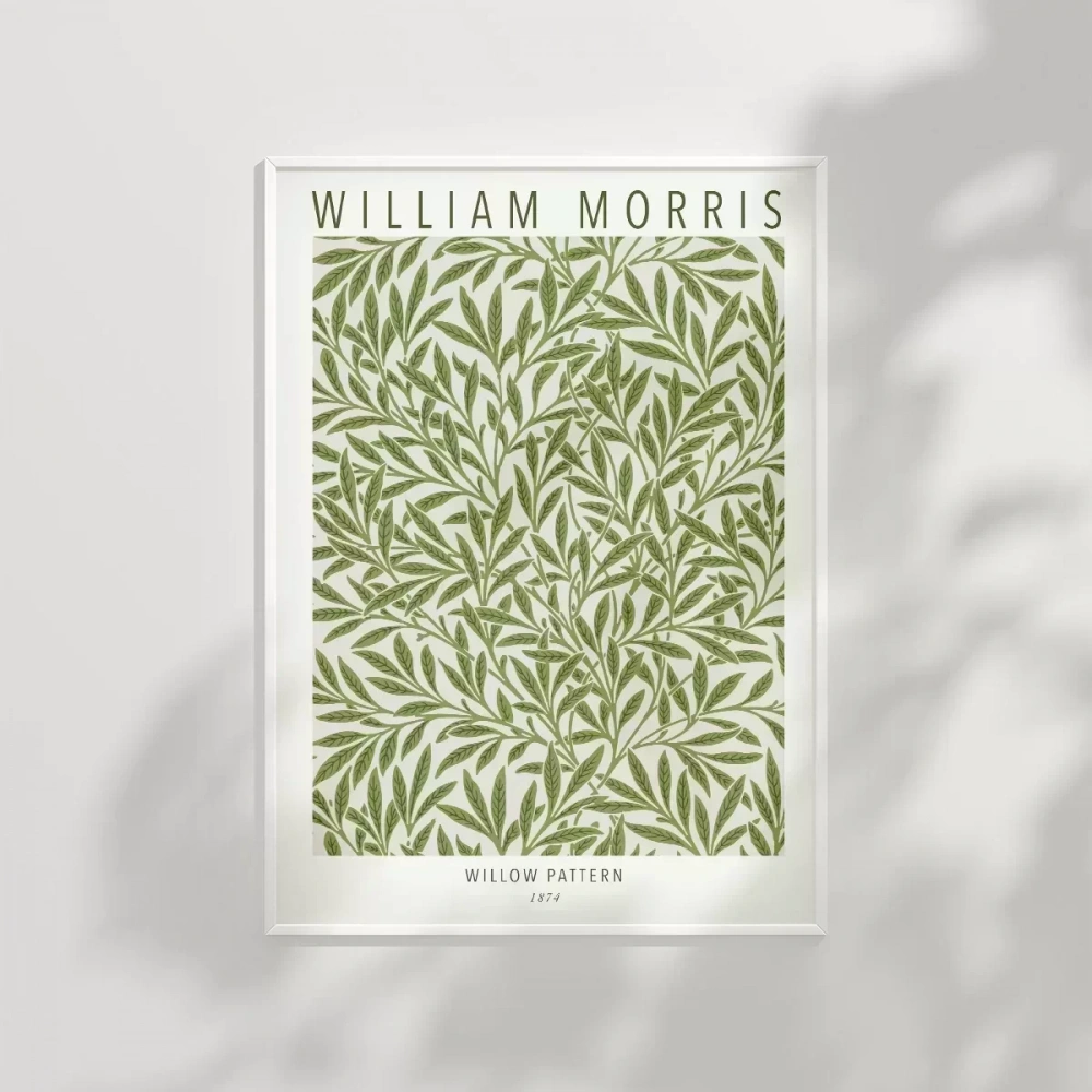 William Morris Willow Pattern Poster