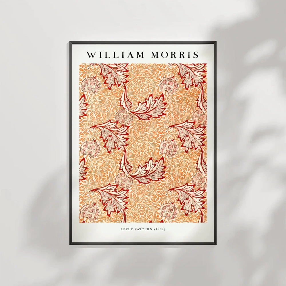 William Morrisi Elma Deseni Poster