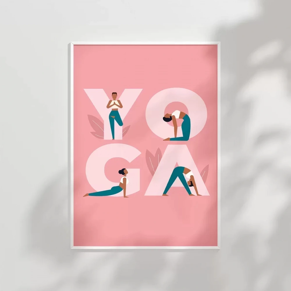 Y harfinden Z’ye Yoga Poster