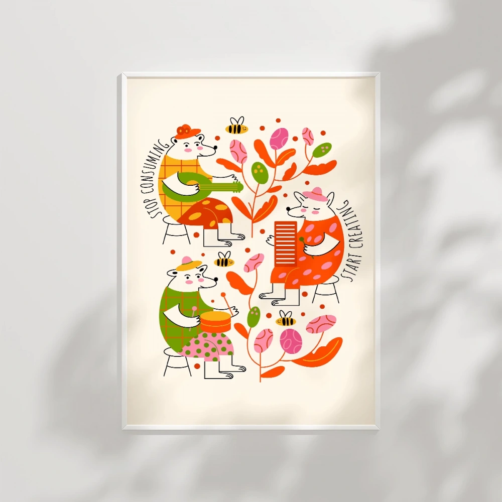 Yaratıcılığın Ritmi Poster