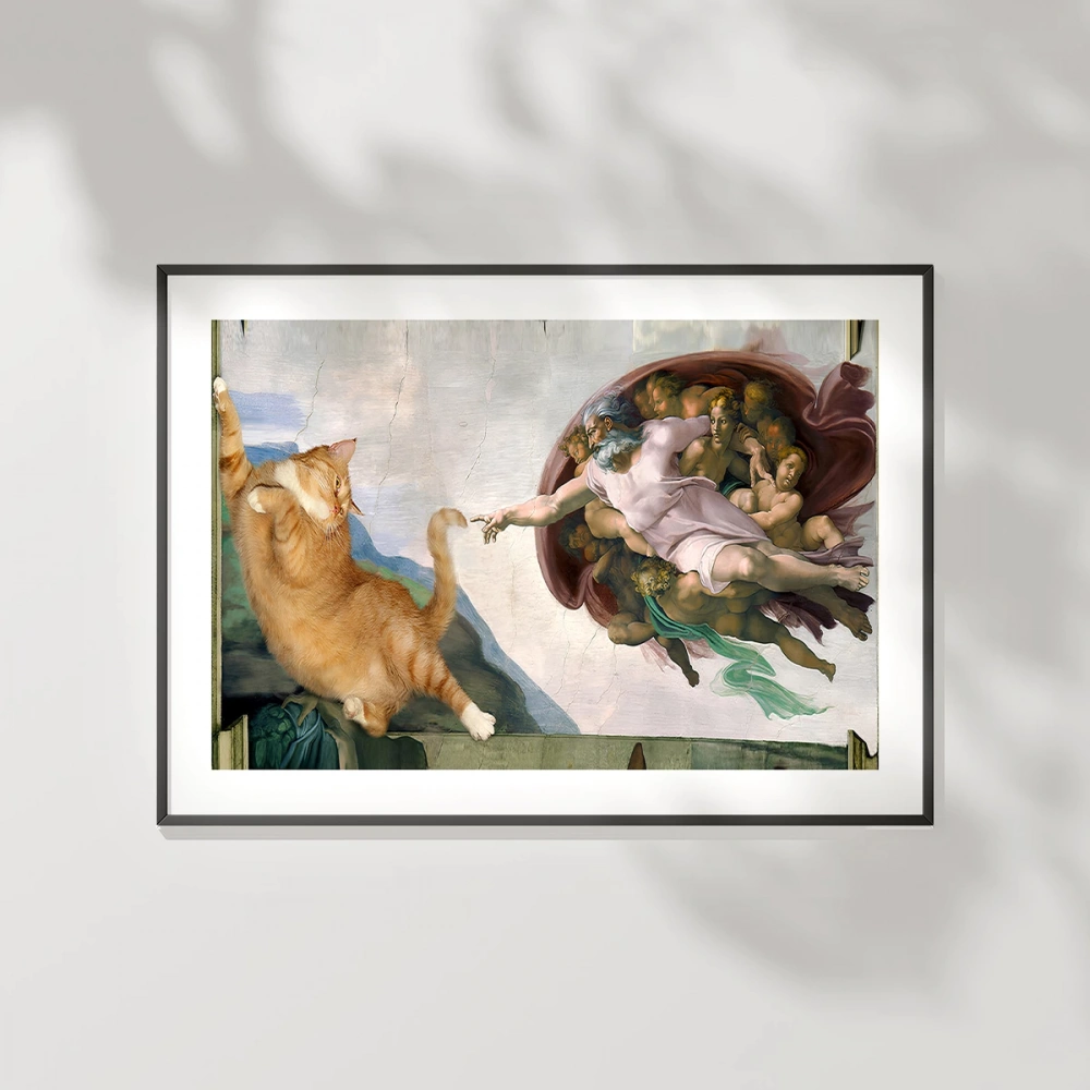 Kedinin Yaratılışı Poster