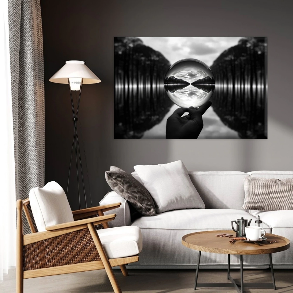 Kristal Küre Kanvas Tablo