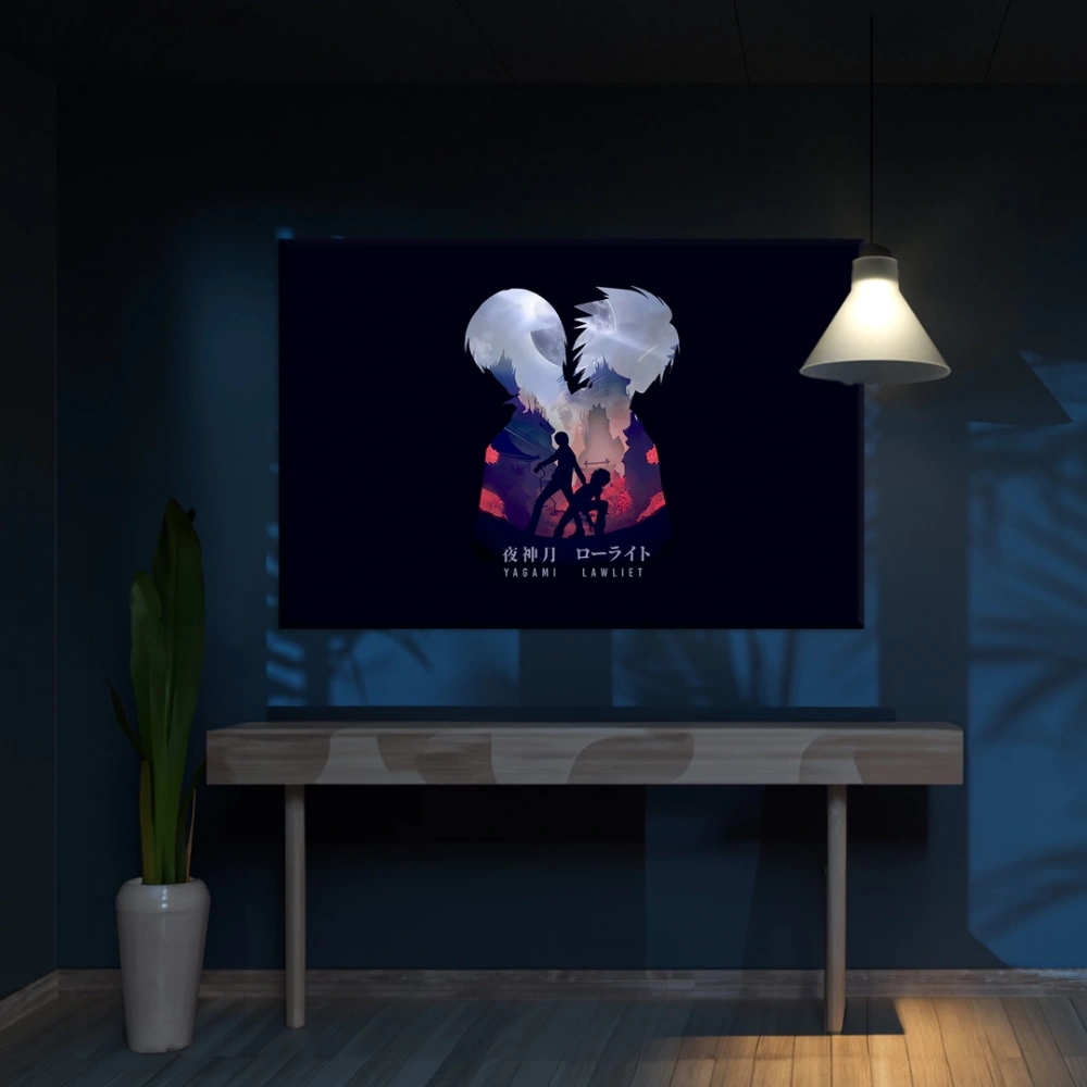 Death Note İkili Kanvas Tablo