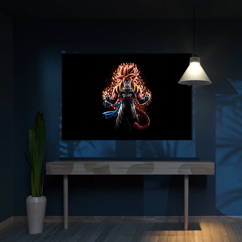 Dragon Ball Gelişim Kanvas Tablo