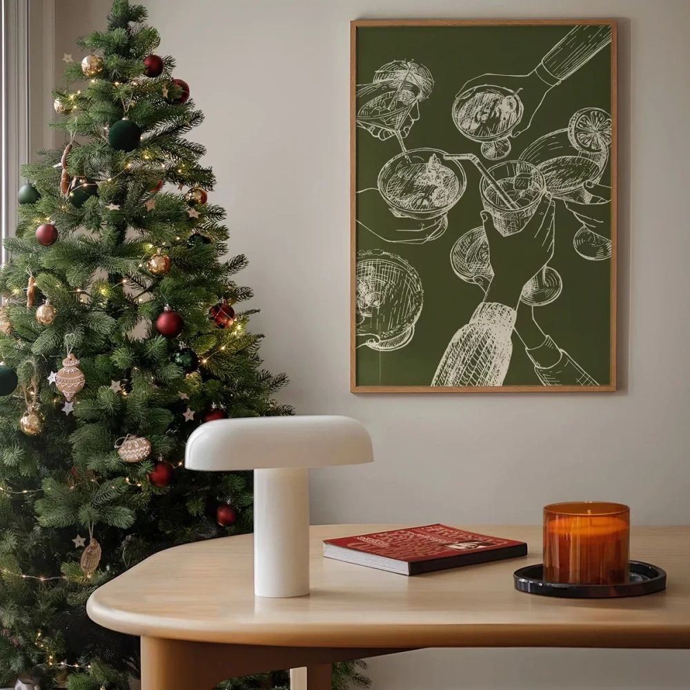 Yeşil Kutlama Poster