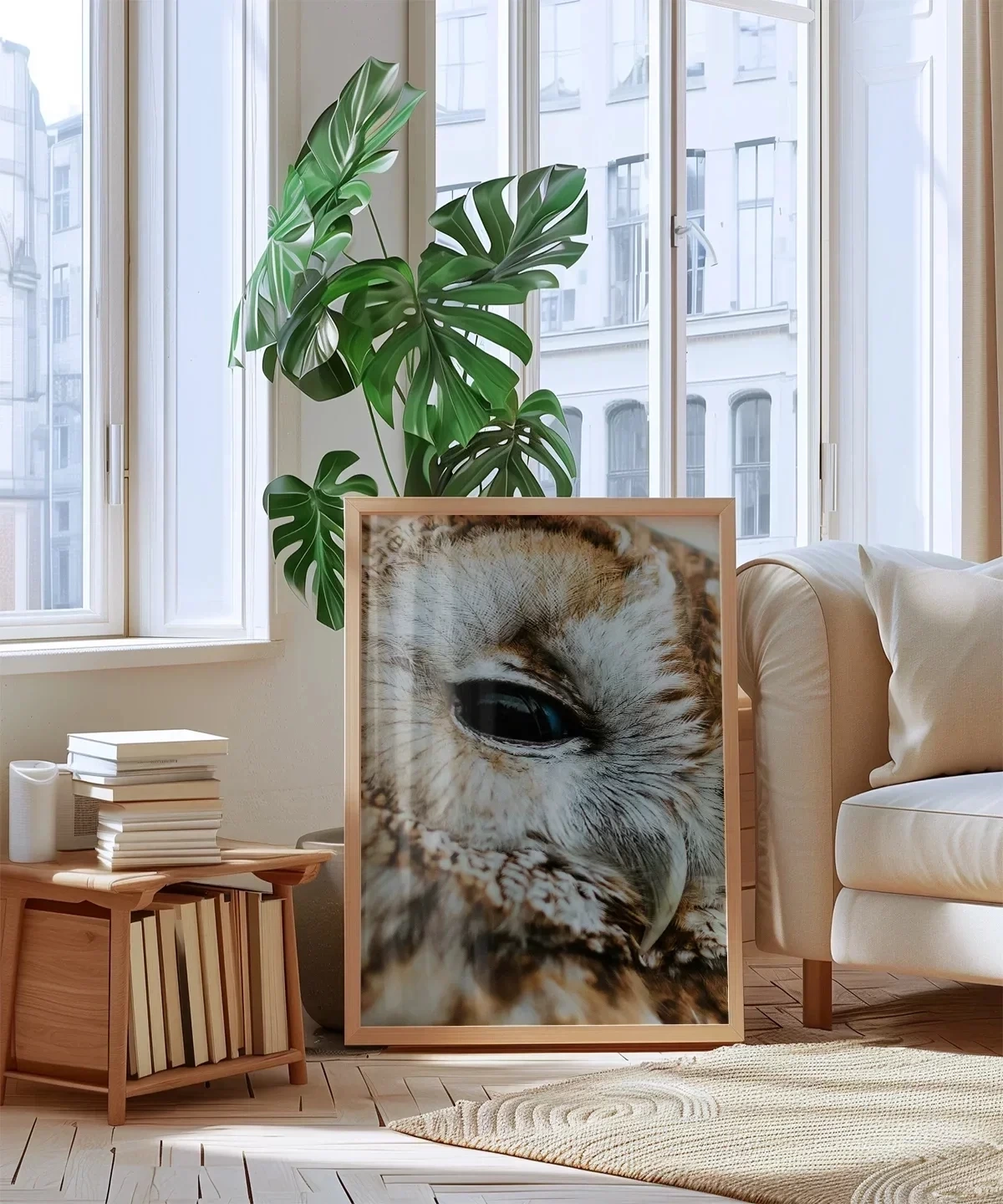 Uykulu Baykuş Poster