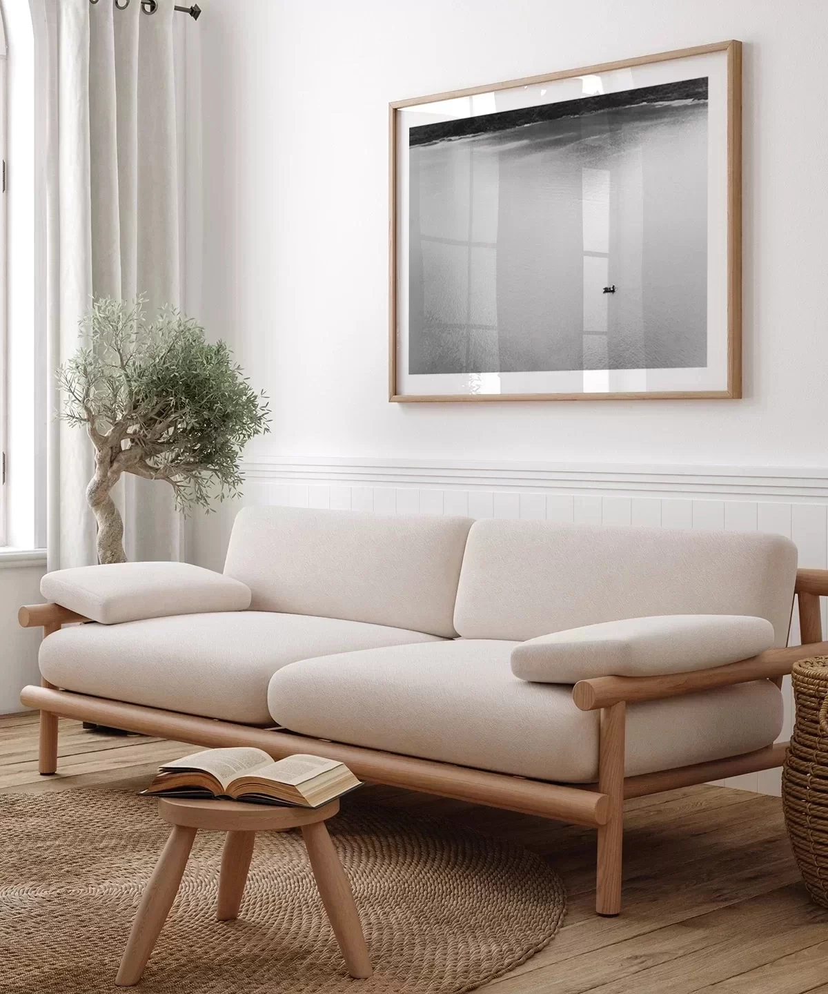 Çerçevesiz Poster Huzur Dolu Yalnızlık