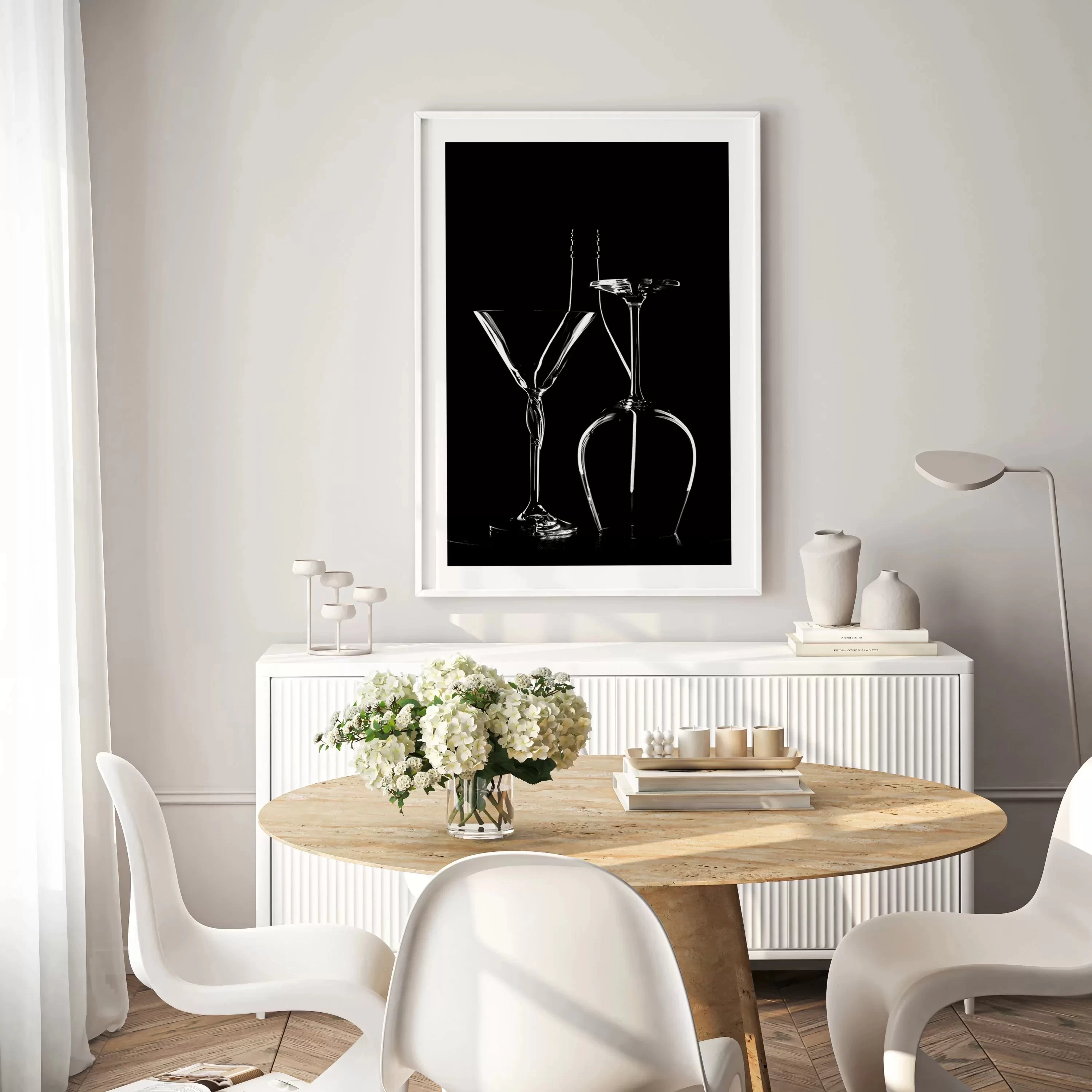 Çerçevesiz Poster Kırılgan Zarafet