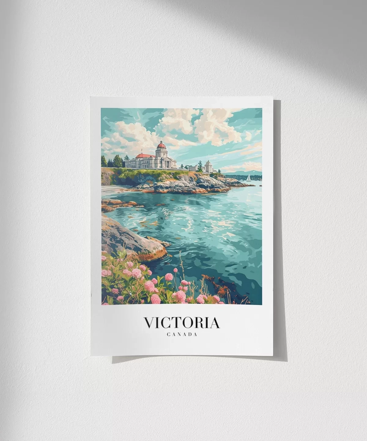 Çerçevesiz Poster Pasifik Kıyısında Victoria