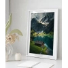 Beyaz Zirveler ve Yeşil Vadi Poster