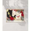 Yoshitoshi Japon Kadın ve Kedi Poster