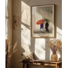 Ohara Koson Yağmurda İki Kadın Poster