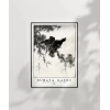 Numata Kashu Yeni Ayda Doğu Kalesi ve Selvi Poster