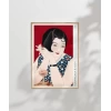Kobayakawa Kiyoshi Modern Kadın Poster