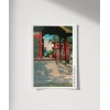 Kawase Hasui Meguro Fudo Tapınağı Poster
