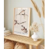 Hokusai Dallara Tünemiş Üç Kuş Poster