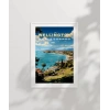 Çerçevesiz Poster Wellington Sahil Manzarası Sanatsal