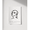 Çerçevesiz Poster Henri Matisse Soyut Portre