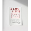 A Love Letter For You Zarflı Poster