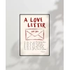 A Love Letter For You Zarflı Poster