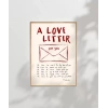 A Love Letter For You Zarflı Poster