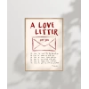 A Love Letter For You Zarflı Poster