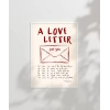 A Love Letter For You Zarflı Poster