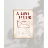 A Love Letter For You Zarflı Poster