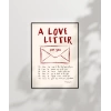 A Love Letter For You Zarflı Poster