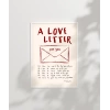 A Love Letter For You Zarflı Poster